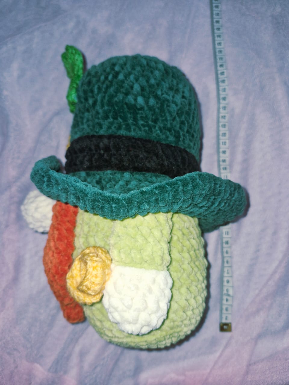 Seamus the Lucky Leprechaun Gnome – Handmade Irish Collectible 3 Seamus the Lucky Leprechaun Gnome – Handmade Irish Collectible - Image 3