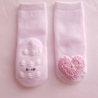 Heart Amigurumi Socks