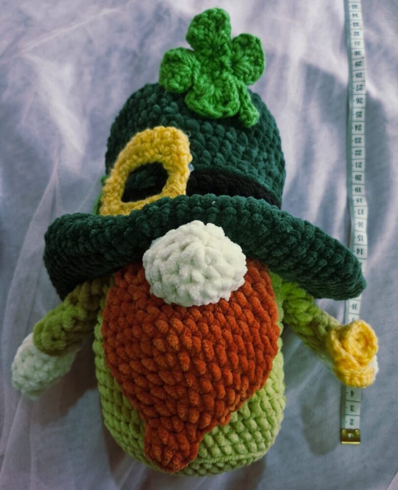 Seamus the Lucky Leprechaun Gnome – Handmade Irish Collectible 1 Seamus the Lucky Leprechaun Gnome – Handmade Irish Collectible