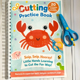 YourMarket - The Maker Community Online 39 Cutting Practice Book (Safety Scissors included)