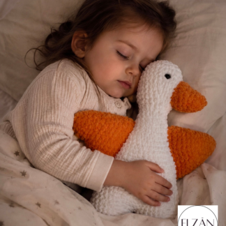 Plush Velvet Duck Snuggle Pillow