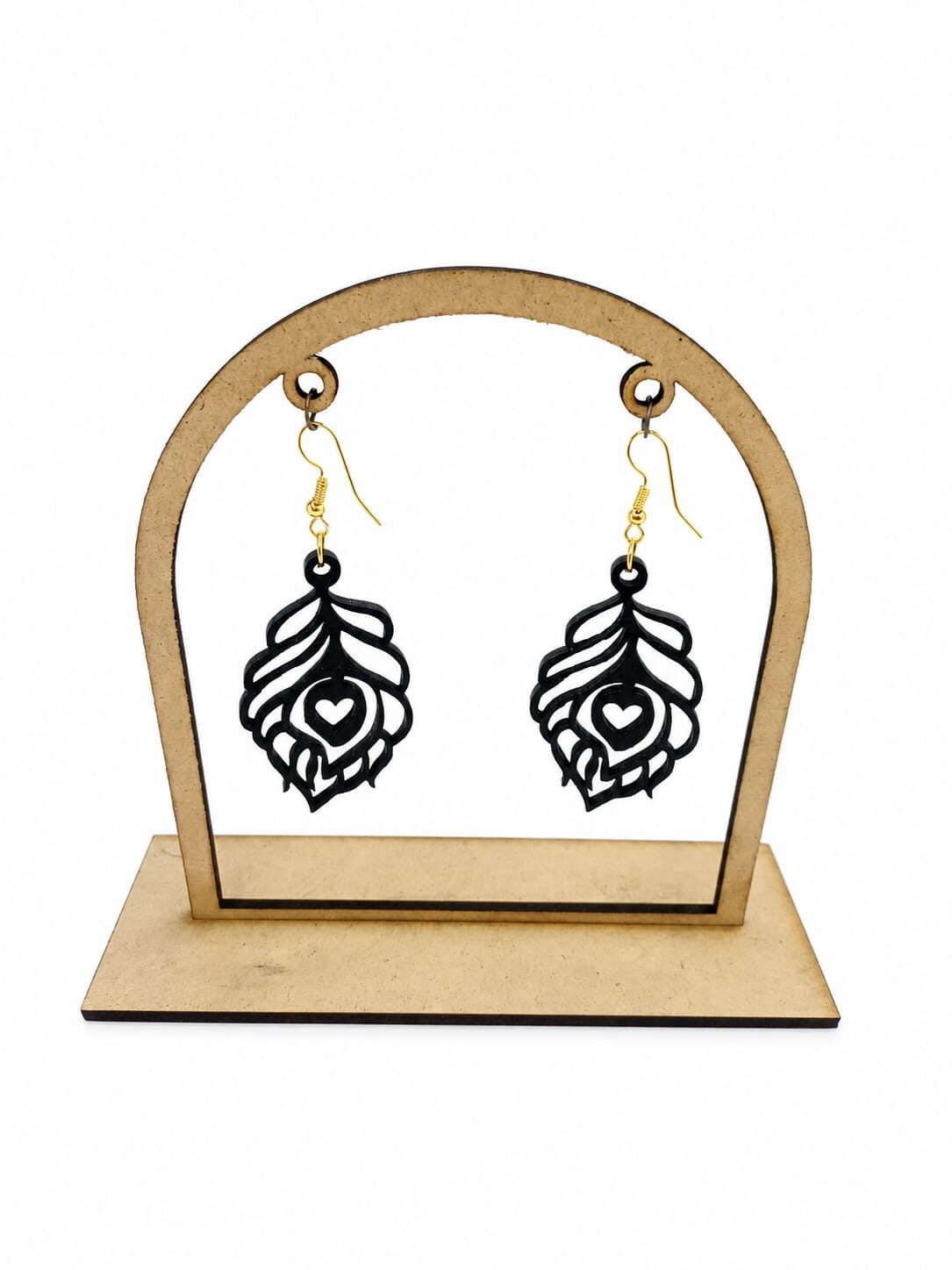 MDF Leaf Earings 1 MDF Leaf Earings