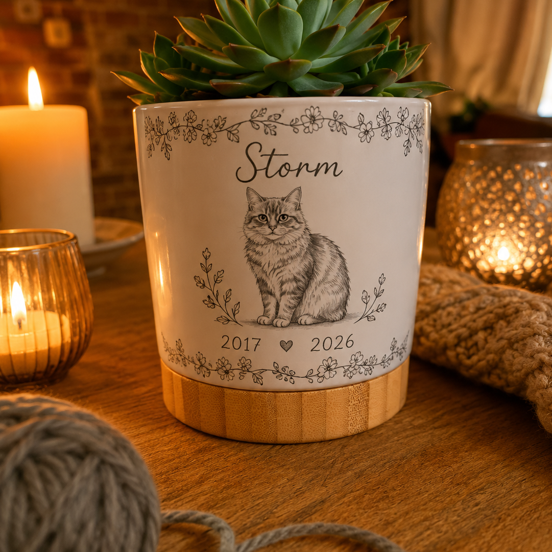 Pet Memorial Planter 1 Pet Memorial Planter