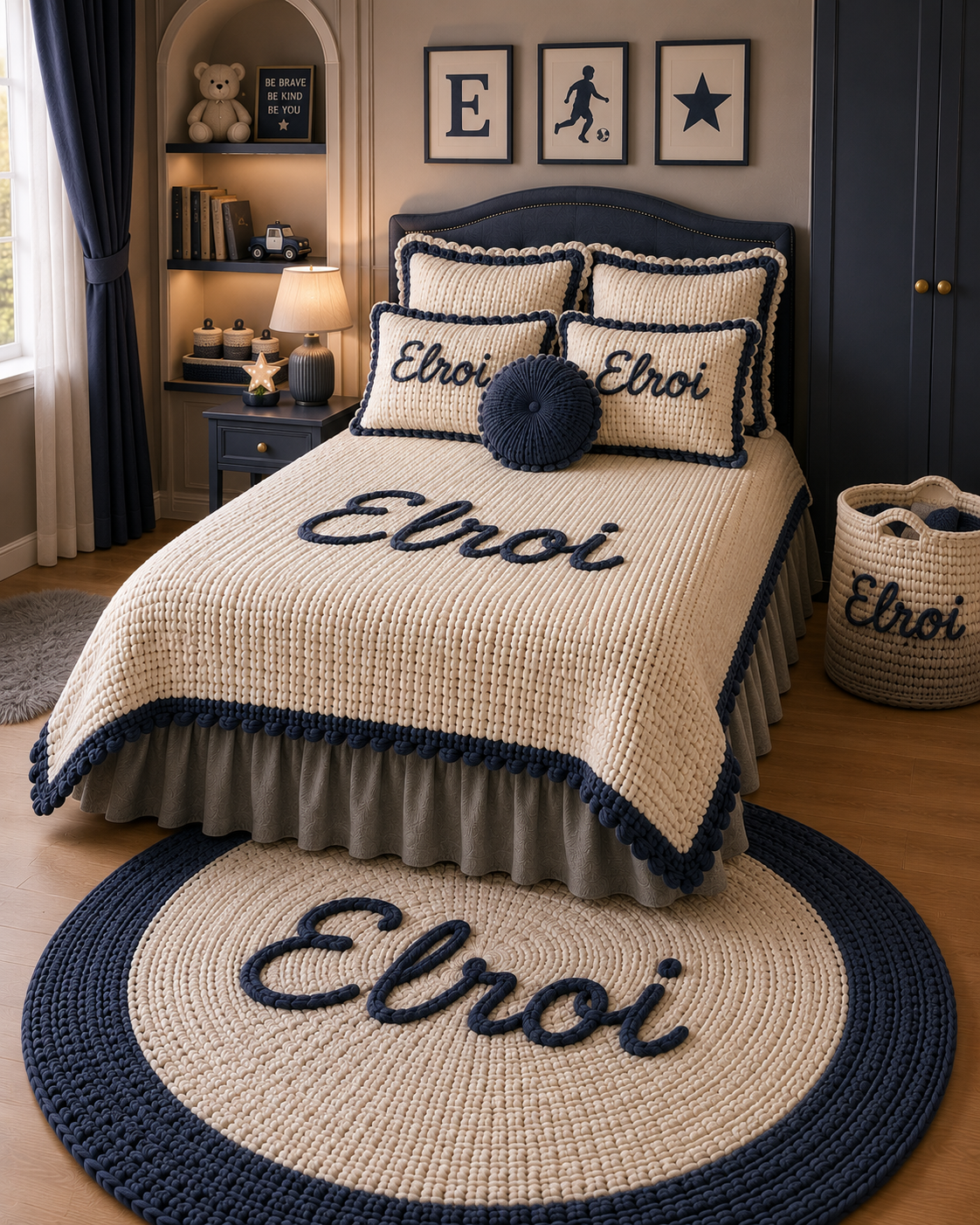 rsonalized Luxury Nursery Bedding & Decor Suite 3 rsonalized Luxury Nursery Bedding & Decor Suite - Image 3
