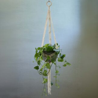 MACRAMÉ POT PLANT HANGER #004